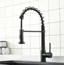 Смеситель для кухни REA SPRING BLACK черный (REA-B4804)