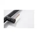 Смеситель для раковины (умывальника) REA APOLLO BLACK/ROSE GOLD черный / розовое золото высокий (REA-B9601)
