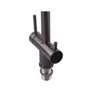 Смеситель для кухни Zerix KIT-021, графит/черный (ZX5559)