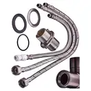 Смеситель для кухни Zerix KIT-021, графит/черный (ZX5559)