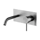 Змішувач для умивальника для настінного монтажу Fima Carlo Spillo Steel, inox (F3081X5INOX)