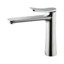 Fima Carlo Змішувач для умивальника високий Fima Flo, хром (F3801LCR)