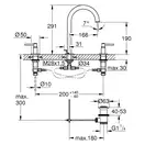 Змішувач для раковини Grohe Atrio M-Size (20009003)