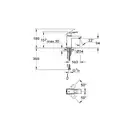 Смеситель для раковины Grohe Eurocube 186 (цвет - хром) (23131000) фото 5 Aquada.com.ua