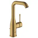 Змішувач для умивальника Grohe Essence New L-Size з донним клапаном, brushed cool sunrise (24174GN1)
