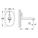 Інфрачервоний змішувач для раковини GROHE Eurosmart Cosmopolitan E 220V (36315000)
