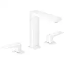 Смеситель для раковины Hansgrohe Metropol (цвет - белый матовый), с донным клапаном Push-Open (32515700) фото 1 Aquada.com.ua