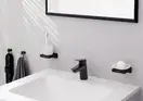 Hansgrohe Logis Змішувач для раковини, чорний матовий (71071670)
