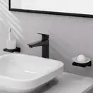 Hansgrohe Logis Змішувач для раковини, чорний матовий (71091670)