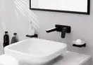 Hansgrohe Logis Змішувач для раковини, настінний, чорний (71220670)