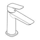 Hansgrohe Logis Fine Змішувач для раковини, чорний матовий (71252670)