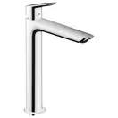 Смеситель для раковины высокий Hansgrohe Logis Fine (цвет - хром), без донного клапана (71258000) фото 1 Aquada.com.ua