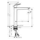 Hansgrohe Logis 240 Fine Змішувач для умивальника, хром (71258000)