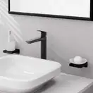 Hansgrohe Logis Fine Змішувач для раковини, чорний матовий (71258670)