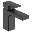 Смеситель для раковины 100 Hansgrohe Vernis Shape (цвет - чёрный матовый), с донным клапаном (71561670) фото 1 Aquada.com.ua