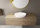 Смеситель для раковины высокий Hansgrohe Vernis Blend (цвет - хром), с донным клапаном из металла (71581000) фото 3 Aquada.com.ua