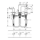 Hansgrohe Talis E Змішувач для раковини, чорний хром (71733340)