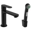Hansgrohe Rebris S 110 Змішувач для умивальника, Matt Black (72215670)