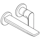 Hansgrohe Rebris E Змішувач для умивальника, чорний (72568670)