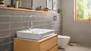 Hansgrohe Rebris E Змішувач для раковини високий, хром (72576000)