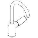 Змішувач для раковини Hansgrohe Rebris E, чорний (72576670)