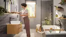 Hansgrohe Rebris E 240 Змішувач для умивальника, Matt Black (72581670)