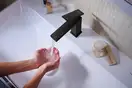 HANSGROHE Tecturis E Змішувач для раковини, чорний матовий (73011670)