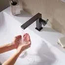 HANSGROHE Tecturis E 110 Fine Змішувач для раковини, чорний матовий (73020670)