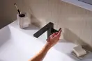 Hansgrohe Tecturis E Змішувач для раковини, чорний матовий (73023670)