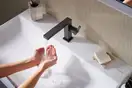 Hansgrohe Tecturis E Змішувач для раковини, чорний матовий (73023670)