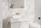 Hansgrohe Tecturis E Змішувач для раковини, шліфована бронза (73051140)