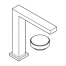 Змішувач для раковини 150 CoolStart EcoSmart+ Hansgrohe Tecturis E (колір - шліфована бронза), з донним клапаном 73053140