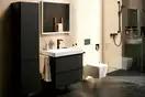 Hansgrohe Tecturis E Змішувач для раковини, чорний матовий (73060670)