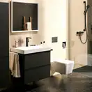 Hansgrohe Tecturis E Змішувач для раковини, чорний матовий (73060670)