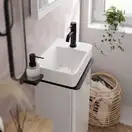 HANSGROHE Tecturis S Змішувач для раковини, чорний матовий (73302670)