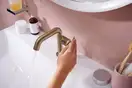 HANSGROHE Tecturis S Змішувач для раковини, матова бронза (73320140)