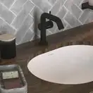 Hansgrohe Tecturis S 110 Змішувач для раковини, чорний матовий (73321670)