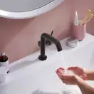 Hansgrohe Tecturis S Змішувач для раковини, чорний мат (73323670)