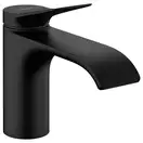Смеситель для раковины Hansgrohe Vivenis (цвет - чёрный матовый), с донным клапаном (75010670) фото 1 Aquada.com.ua