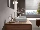 Смеситель для раковины высокий Hansgrohe Vivenis (цвет - хром), без донного клапана (75042000) фото 3 Aquada.com.ua