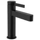 Смеситель для раковины Hansgrohe Finoris (цвет - чёрный матовый), с донным клапаном (76020670) фото 1 Aquada.com.ua