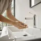 Hansgrohe Finoris 110 Змішувач для умивальника, білий матовий (76020700)