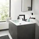 Hansgrohe Finoris 110 Змішувач для умивальника, чорний (76033670)