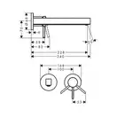 Hansgrohe Finoris Змішувач для раковини, білий матовий (76050700)