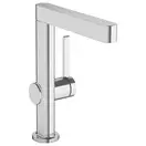 Смеситель для раковины высокий Hansgrohe Finoris (цвет - хром), с донным клапаном Push Open (76060000) фото 1 Aquada.com.ua