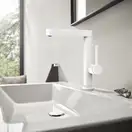 Hansgrohe Finoris 230 Змішувач для умивальника, білий матовий (76060700)