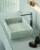 Смеситель для раковины высокий Paffoni Ringo (цвет - хром), с донным клапаном Clic-Clac (RIN081KCR)
