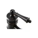 Смеситель для раковины (умывальника) REA VINTAGE OLD BLACK черный низкий (REA-B0226)
