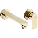 Смеситель для раковины (умывальника) REA HYPER GOLD + BOX настенный (REA-B2060)