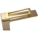 Змішувач для умивальника (раковини) REA PARKER BRUSHED GOLD LOW низький (REA-B4809)